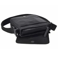 Geantă de umăr Greenburry Pure Black / Metal Black / photo 6