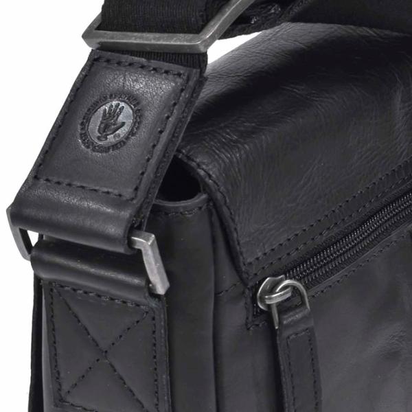 Сумка плечевая Greenburry Pure Black  / Metal Черный /  photo 8
