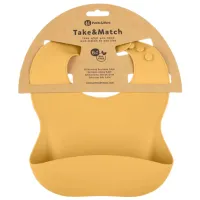 Bavetă Petite&Mars Take&Match Clasică / Silicon / Ochre