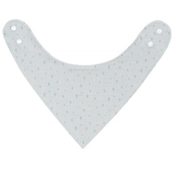 Слюнявчик KikkaBoo Dots  Бандана / Хлопок / Синий photo 1