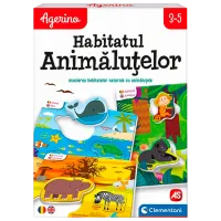 Joc de masă Clementoni Unde trăiesc animăluțele? 3+/ Dezvoltare