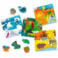 Настольная игра Clementoni Где обитают животные? 3+/ Развитие photo 2