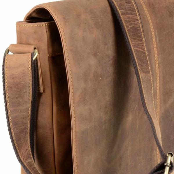 Сумка плечевая Greenburry Vintage   / Золотoй Коричневый /  photo 7