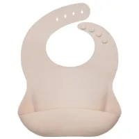Bavetă Petite&Mars Sam  Clasică / Silicon / Beige