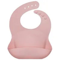 Bavetă Petite&Mars Sam  Clasică / Silicon / Pink