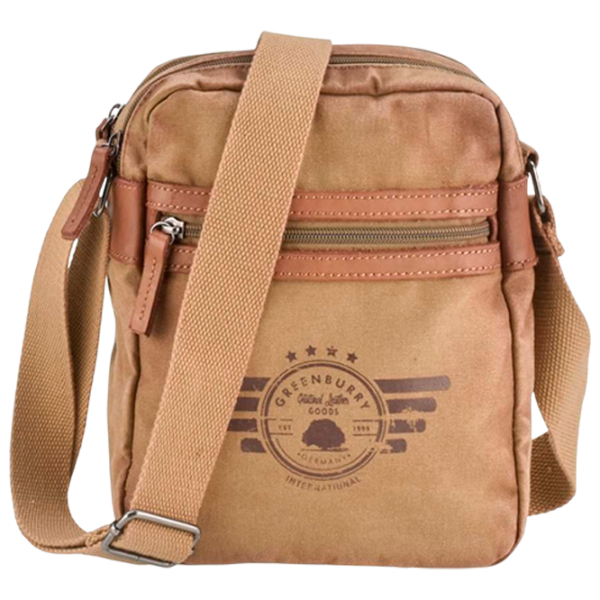 Сумка плечевая Greenburry Aviator  / Metal Коричневый /  photo 1