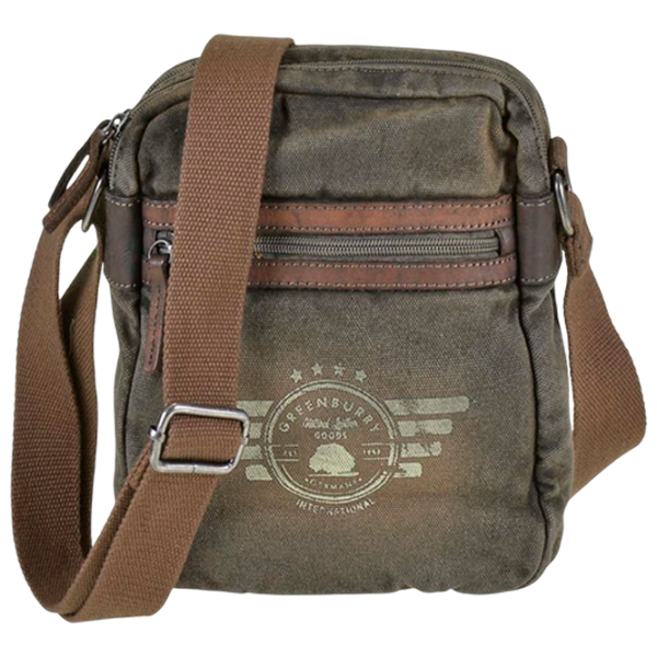 Сумка плечевая Greenburry Aviator  / Brown Хаки /  photo 1