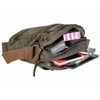 Geantă de umăr Greenburry Aviator / Brown Khaki / photo 7