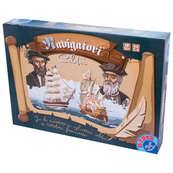 Настольная игра D-TOYS Navigatori Celebri 10+/ Развитие photo 1 Настольная игра D-TOYS Navigatori Celebri 10+/ Развитие photo 1