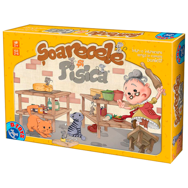 Настольная игра D-TOYS Soarecele și Pisica 3+/ Развитие photo 1
