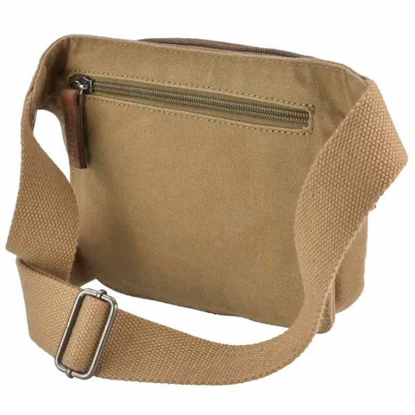 Поясная сумка Greenburry Aviator  / Серый Коричневый /  photo 5