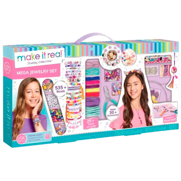 Set de frumusețe Make It Real Beauty and style Mega Jewelry Set 695929018016 8+ / Multicolor Multicolor photo 1