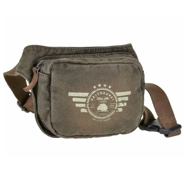 Поясная сумка Greenburry Aviator  / Brown Хаки /  photo 4