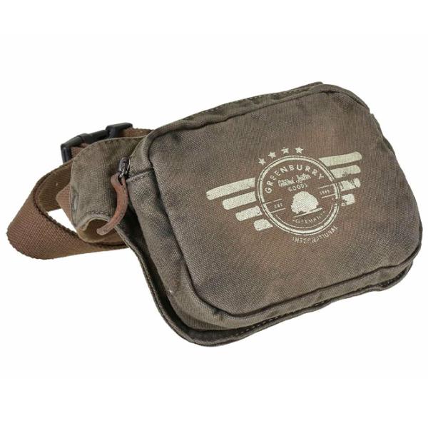 Поясная сумка Greenburry Aviator  / Brown Хаки /  photo 5