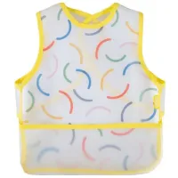 Bavetă BabyJem Smiley Face Vestă / Poliester / Yellow