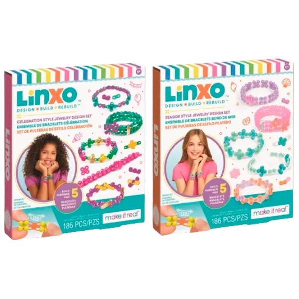 Set de frumusețe Make It Real Beauty and style LinXo Jewelry 695929061104 8+ / Multicolor Multicolor photo 1