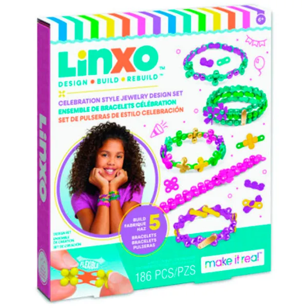 Set de frumusețe Make It Real Beauty and style LinXo Jewelry 695929061104 8+ / Multicolor Multicolor photo 2