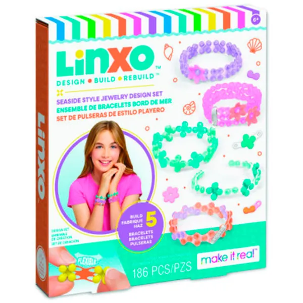 Set de frumusețe Make It Real Beauty and style LinXo Jewelry 695929061104 8+ / Multicolor Multicolor photo 3