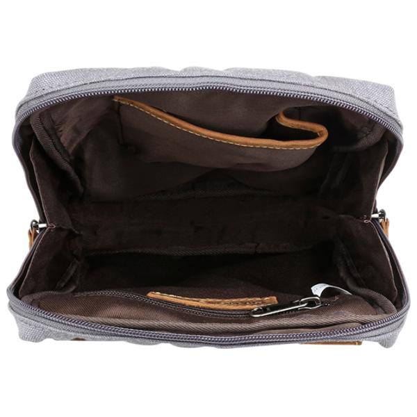 Сумка плечевая Greenburry Vintage Hemp  / Brown Серый /  photo 6