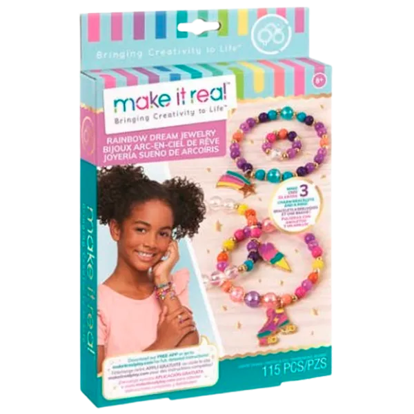 Set de frumusețe Make It Real Beauty and style Rainbow Dream Jewelry 695929012045 8+ / Multicolor Multicolor photo 1
