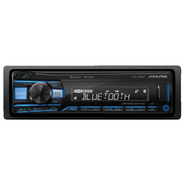 Receptor muzical Universal UTE-200BT Black photo 1