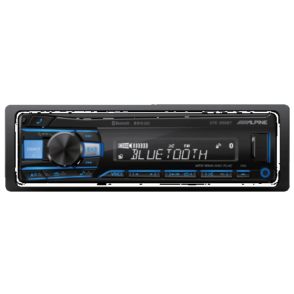 Receptor muzical Universal UTE-200BT Black photo 1