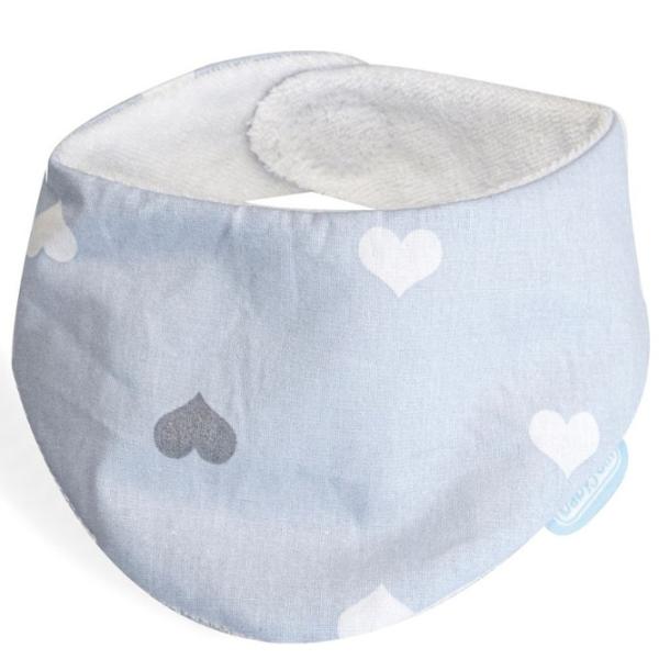 Слюнявчик BabyJem Stars Платок / Хлопок / Синий photo 2