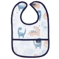 Слюнявчик BabyJem Дино Жилет / Полиэстер / Синий