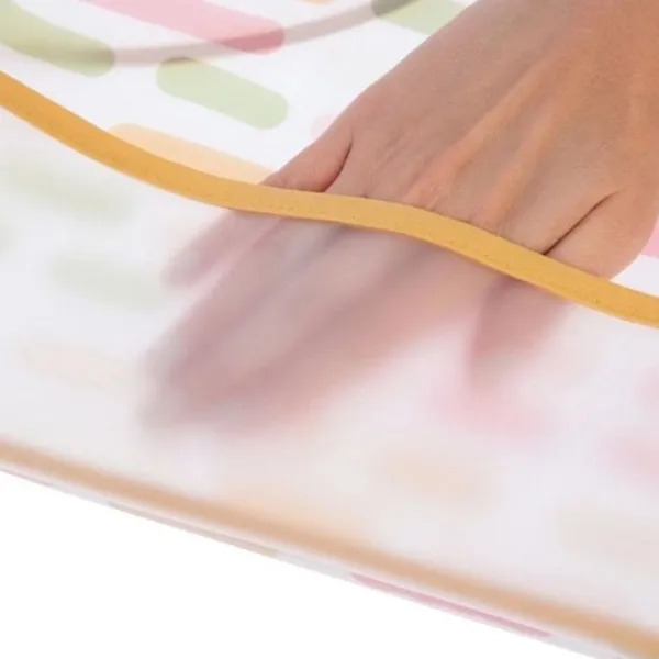 Слюнявчик BabyJem Pastel Stripes Жилет / Полиэстер / Оранжевый photo 2