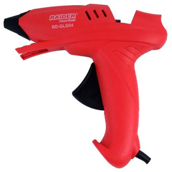 Pistol de lipit Raider RD-GLG04  Red / Plastic photo 1 Pistol de lipit Raider RD-GLG04  Red / Plastic photo 1
