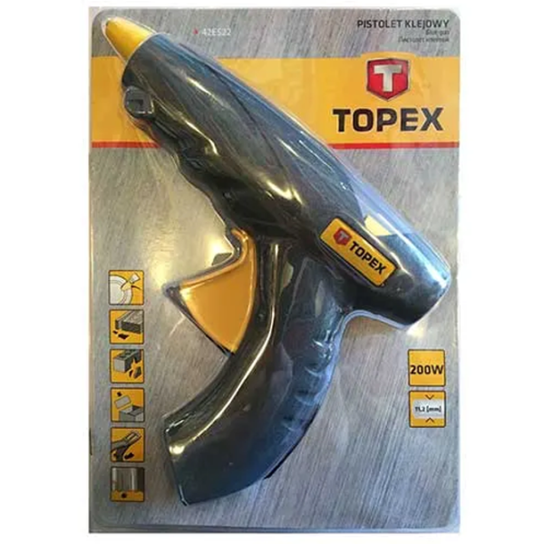 Pistol de lipit Topex 42E522  Black / Plastic photo 2