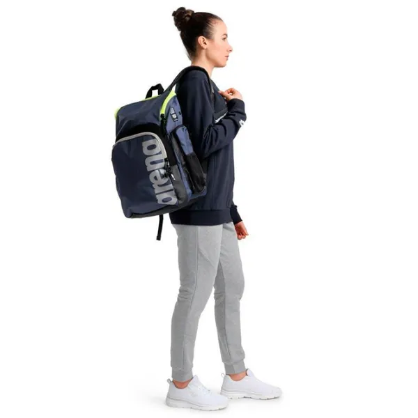 Рюкзак Arena Sport Spiky III  / Серый Синий / 35л photo 9 Рюкзак Arena Sport Spiky III  / Серый Синий / 35л photo 9