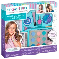 Набор для красоты Make It Real Beauty and style Mega Mermaid Makeover 695929024604 8+ / Разноцветный Разноцветный
