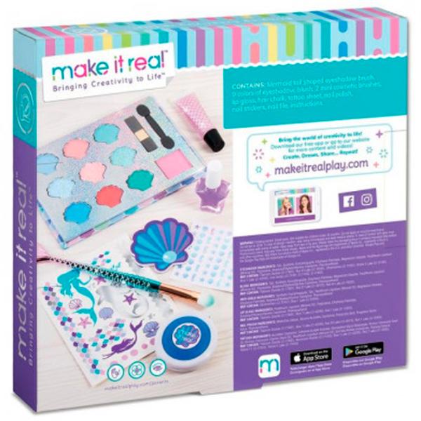 Set de frumusețe Make It Real Beauty and style Mega Mermaid Makeover 695929024604 8+ / Multicolor Multicolor photo 2