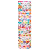 Креативный набор Make It Real Beauty and style Alphabet Bead Kit 695929017422 8+ / Разноцветный Разноцветный photo 4