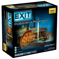 Настольная игра Zvezda Ограбление на Миссисипи 12+/ Развитие