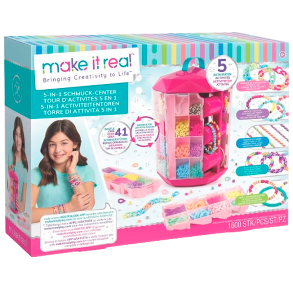 Set de creație Make It Real Beauty and style Activity Tower 695929017545 8+ / Multicolor Multicolor photo 1