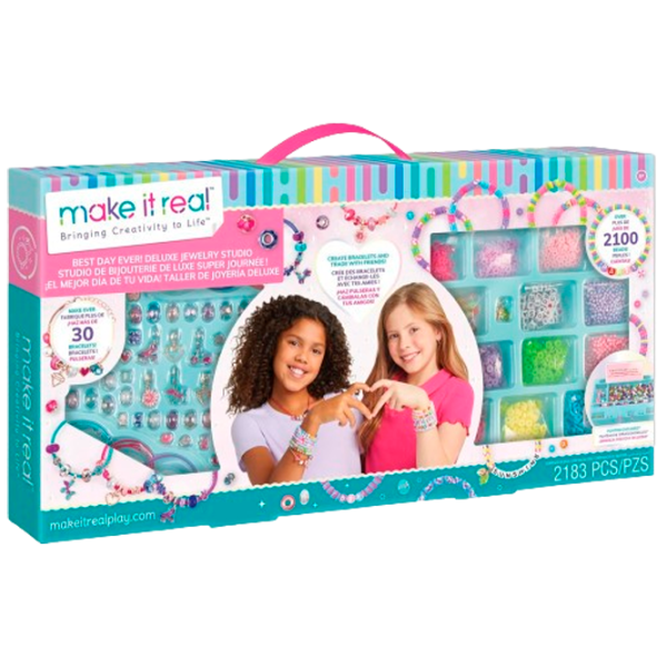 Set de creație Make It Real Beauty and style Deluxe Jewelry Studio 695929018030 8+ / Multicolor Multicolor photo 1