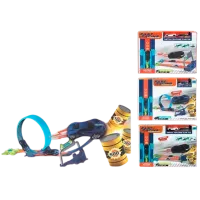 Set jucării Promstore Fast racing Bucla 26428 3+ / Multicolor