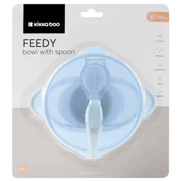 Set Kikka Boo Feedy  Unisex / 6+ luni / Blue photo 3