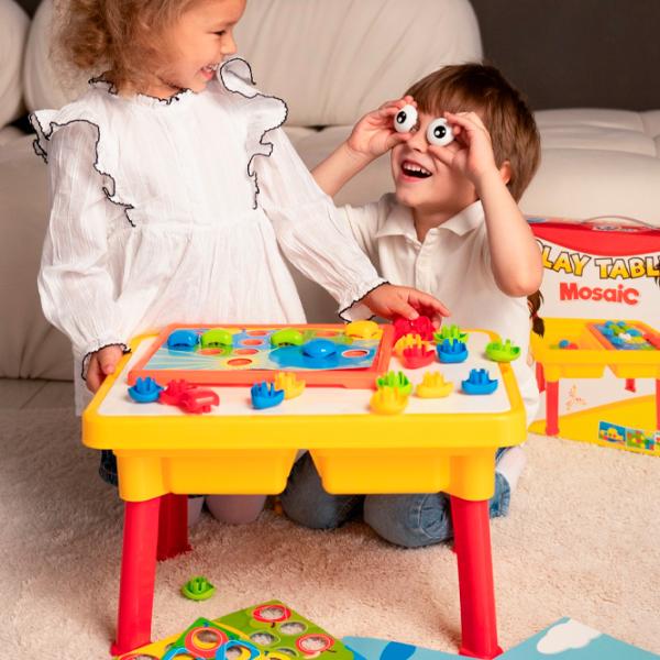 Mozaic Technok Play Table 4823037606269 2+ / Yellow Red photo 6