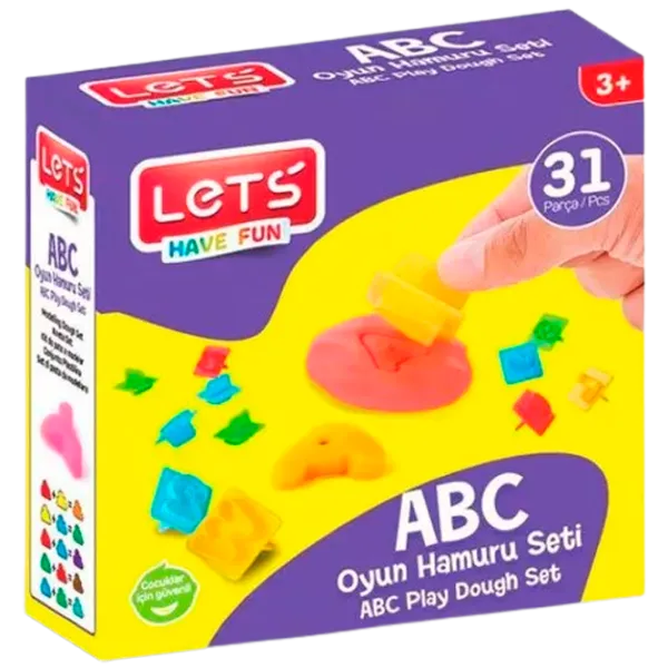 Игровой набор Miscellaneous Modeling ABC Play Dough 191508 3+ / Разноцветный photo 1 Игровой набор Miscellaneous Modeling ABC Play Dough 191508 3+ / Разноцветный photo 1