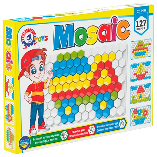 Мозайка Technok 0908 4823037600908 3+ / Разноцветный photo 1