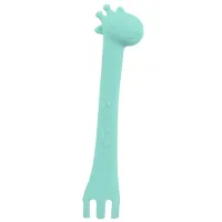 Lingură Kikka Boo Giraffe Unisex / 4+ luni / Mint photo 2