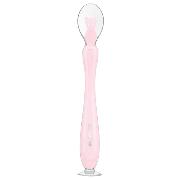 Lingură Kikka Boo 31302040108  Pentru fetițe / 4+ luni / Pink photo 1