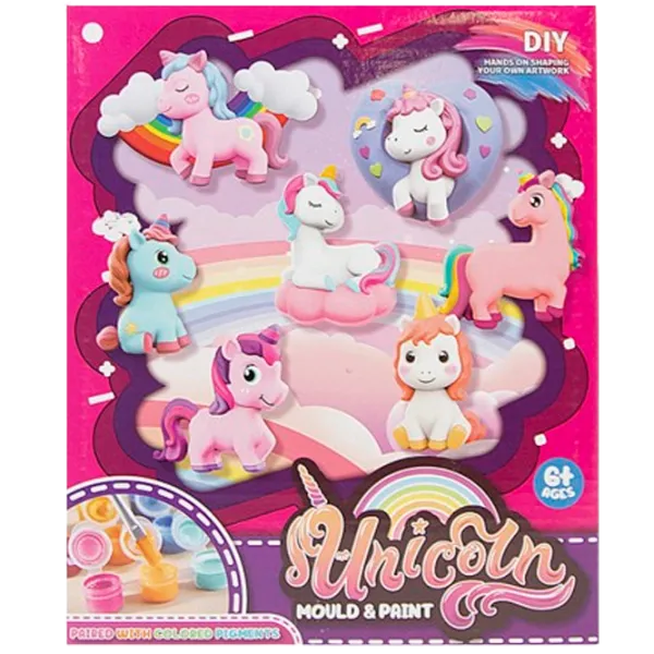Set de creație New World Modeling Unicorni 702211 5+ / Multicolor photo 1 Set de creație New World Modeling Unicorni 702211 5+ / Multicolor photo 1