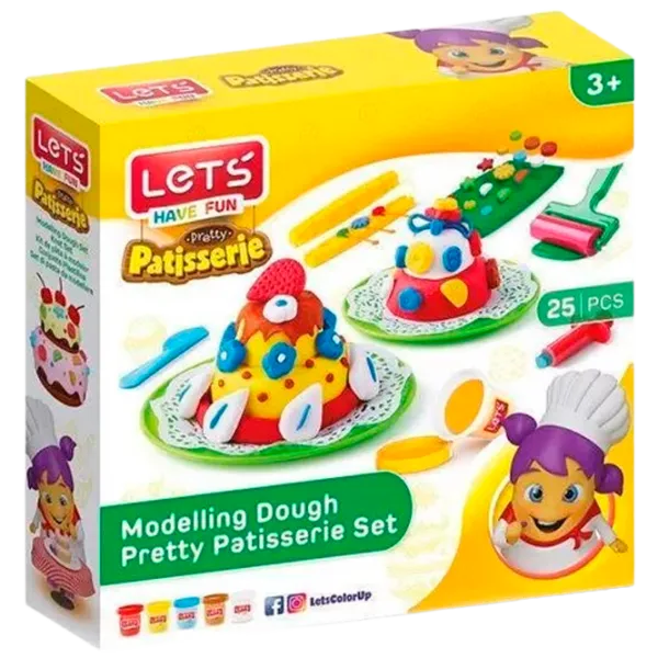 Set de creație Miscellaneous Modeling Pretty Patisserie 40628  3+ / Multicolor photo 1 Set de creație Miscellaneous Modeling Pretty Patisserie 40628  3+ / Multicolor photo 1
