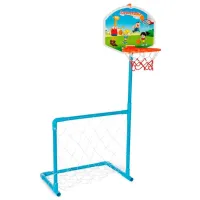 Баскетбольная доска с кольцом Pilsan Set Magic Basketball + Fotbal Разноцветный photo 2