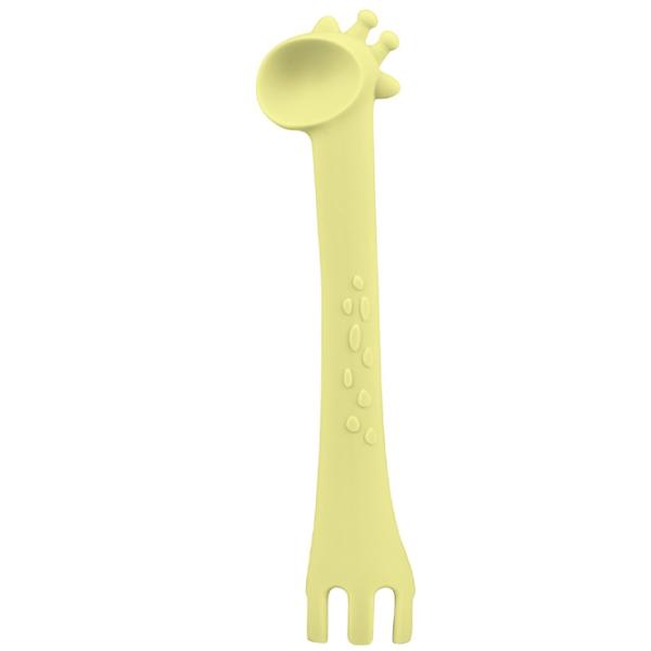 Lingură Kikka Boo Giraffe Unisex / 4+ luni / Yellow photo 1 Lingură Kikka Boo Giraffe Unisex / 4+ luni / Yellow photo 1