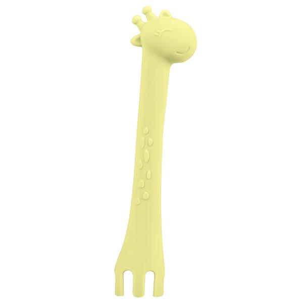 Lingură Kikka Boo Giraffe Unisex / 4+ luni / Yellow photo 2 Lingură Kikka Boo Giraffe Unisex / 4+ luni / Yellow photo 2
